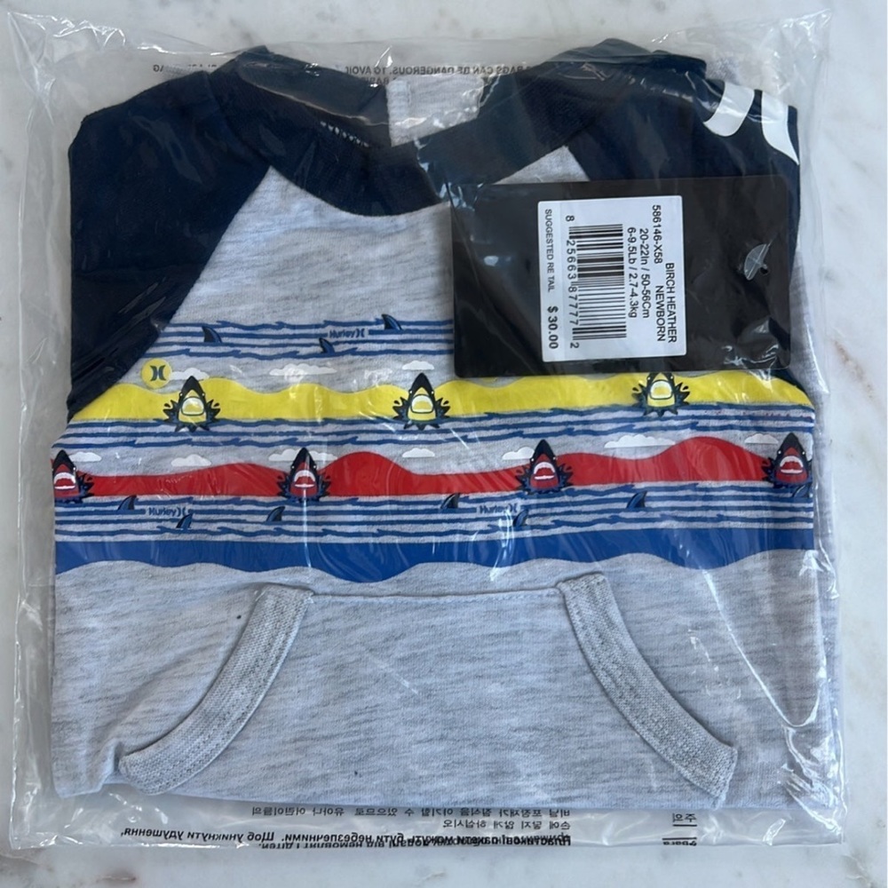 Brand New! Hurley Onesie